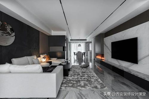 西安装修设计课堂 优雅不失个性,经典高级灰的魅力