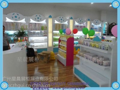 100平方孕婴用品店装修设计与展柜效果图全攻略