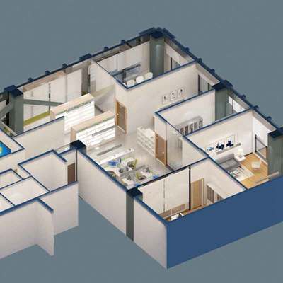 昆明呈贡新南亚第一国际办公室装修设计效果图与装潢理念