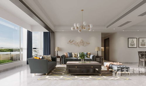 株洲碧桂园天玺120㎡混搭风格装修设计案例解析